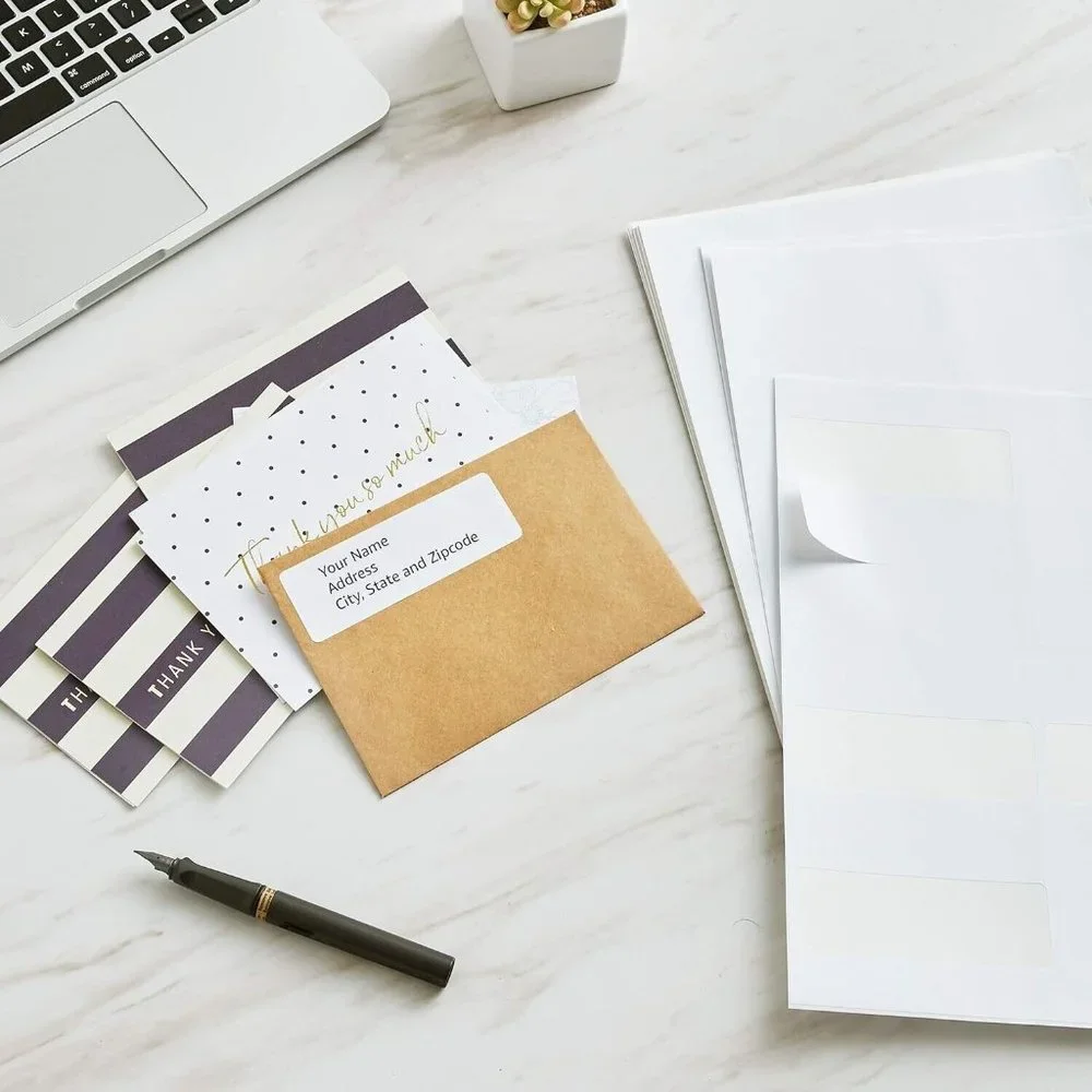 Amazon Basics Address Labels for Laser Printers, 1-1/3